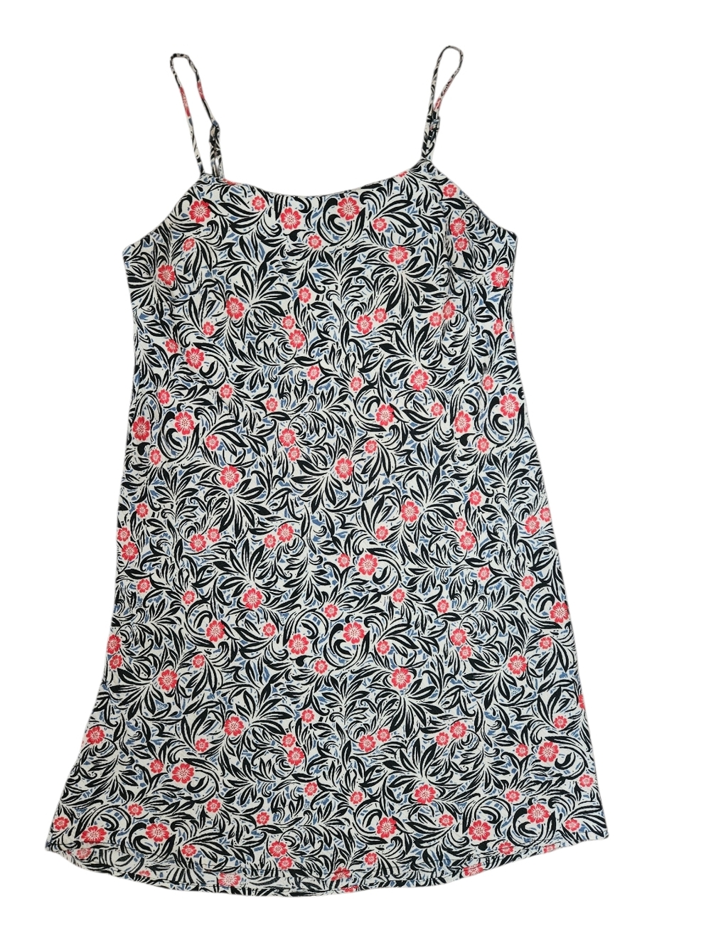 SISSTREVOLUTiON Seaside Floral Woven Tank Dress/Coverup | SZ S - Picture 3 of 8